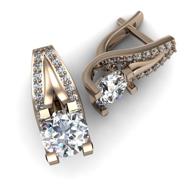 earring 8 Modèle 3D .c4d .max .obj .3ds .fbx .stl .blend 