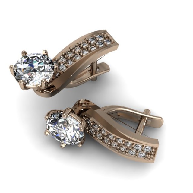 earring 10 3D 模型 .c4d .max .obj .3ds .fbx .stl .blend