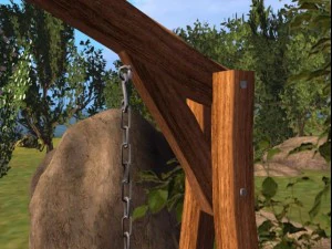 banc balan&ccedil;oire Modèle 3D