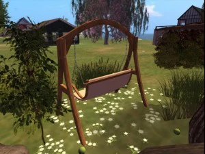 banc balan&ccedil;oire Modèle 3D