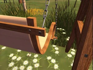 banc balan&ccedil;oire Modèle 3D