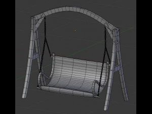 banc balan&ccedil;oire Modèle 3D