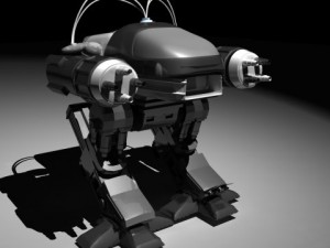 robot ready 3D Model