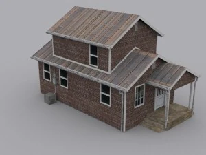 casa pequena Modelo 3D