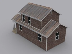 casa pequena Modelo 3D