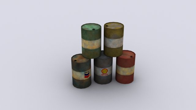 barrel 3D Model .c4d .max .obj .3ds .fbx .stl .blend 