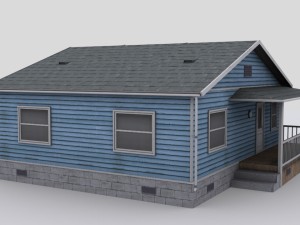 small house 3D Model