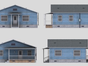 small house 3D Model