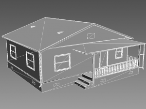 small house 3D Model