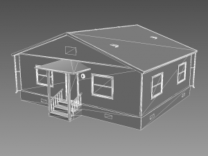 small house 3D Model