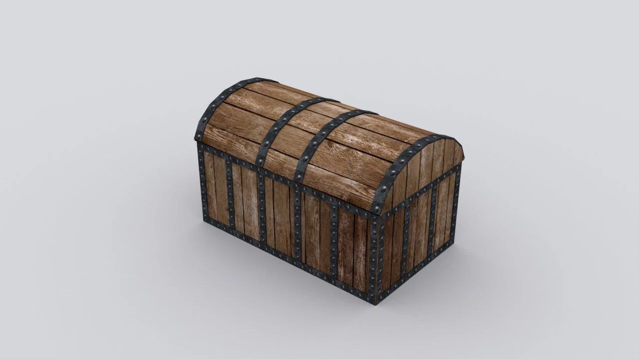chest 3D Model .c4d .max .obj .3ds .fbx .stl .blend 