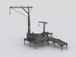 wharf 3D-Modell