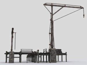 wharf 3D-Modell
