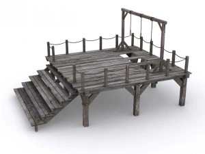 gallows 3D Model