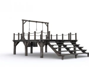 gallows 3D Model