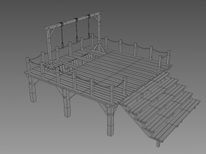 gallows 3D Модель