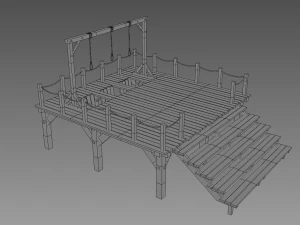gallows 3D Model