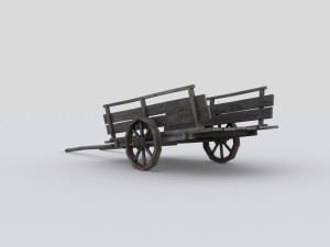 wagon Modèle 3D