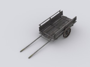 wagon Modèle 3D