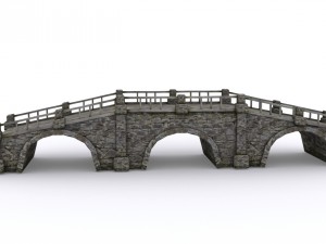 old stone bridge 3D Model