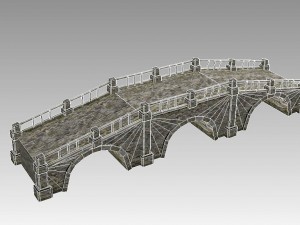 old stone bridge 3D Model