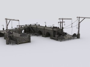 wharf Modèle 3D