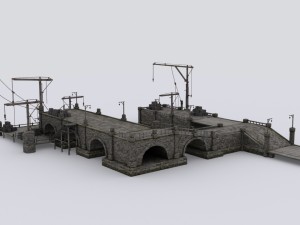 wharf Modèle 3D