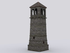tower lighthouse Modelo 3D