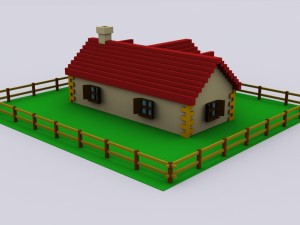 house Modello 3D
