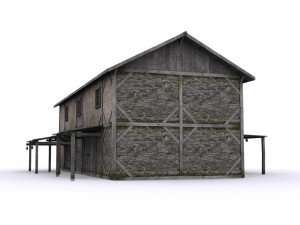 big house 3D मॉडल
