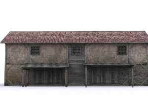 big house 3D मॉडल
