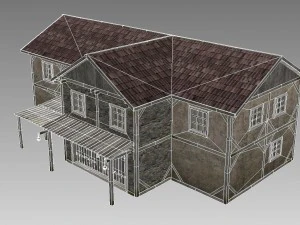 big house 3D Model