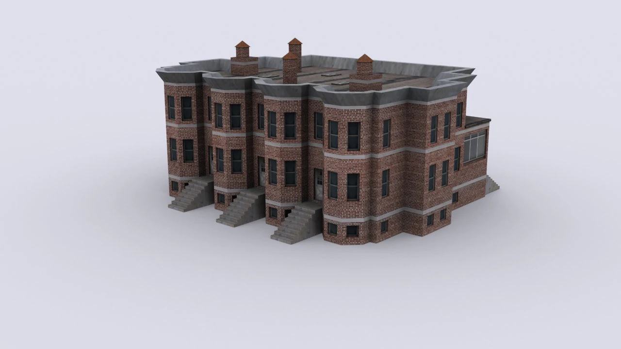 house 3D Model .c4d .max .obj .3ds .fbx .stl .blend 