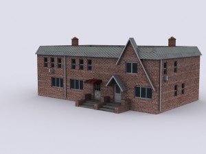brick house 3Dモデル