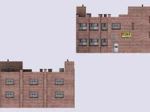 industrial building 3D Model