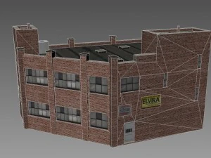 industrial building 3D Model