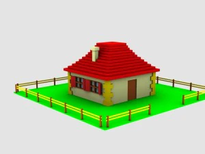 casa Modello 3D
