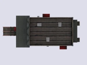 five brick houses 3D Model