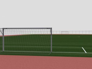 football field 3Dモデル