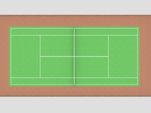 tenesny court 3Dモデル
