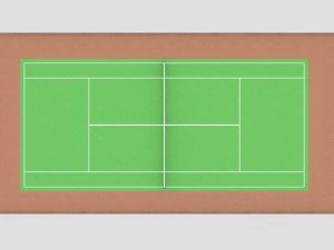 tenesny court 3D Model