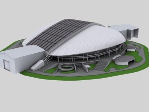 stadium fisht 3D Модель
