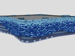 stadium iceberg 3D Model