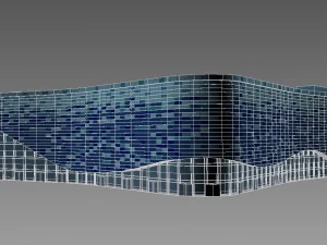 stadium iceberg 3D Model