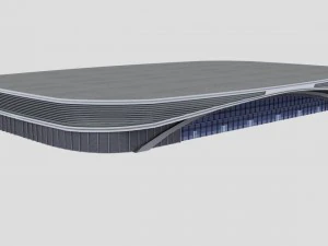 five stadiums 3D Model