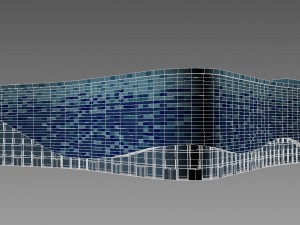 five stadiums 3D Model