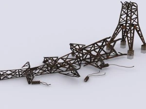 electric pole 3D Model