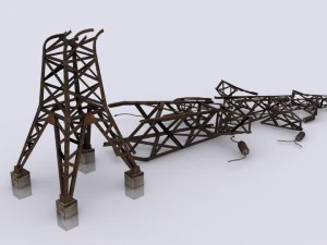 electric pole 3D Model