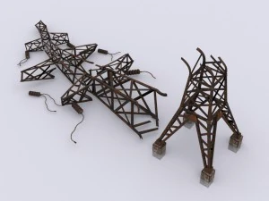 electric pole 3D Model