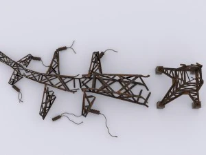 electric pole 3D Model